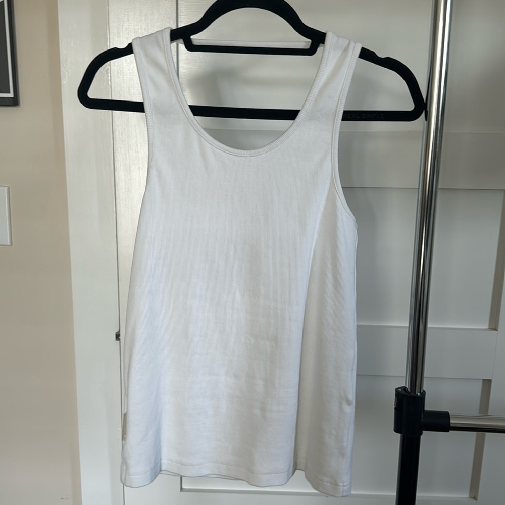 Telfar White Tank Top
